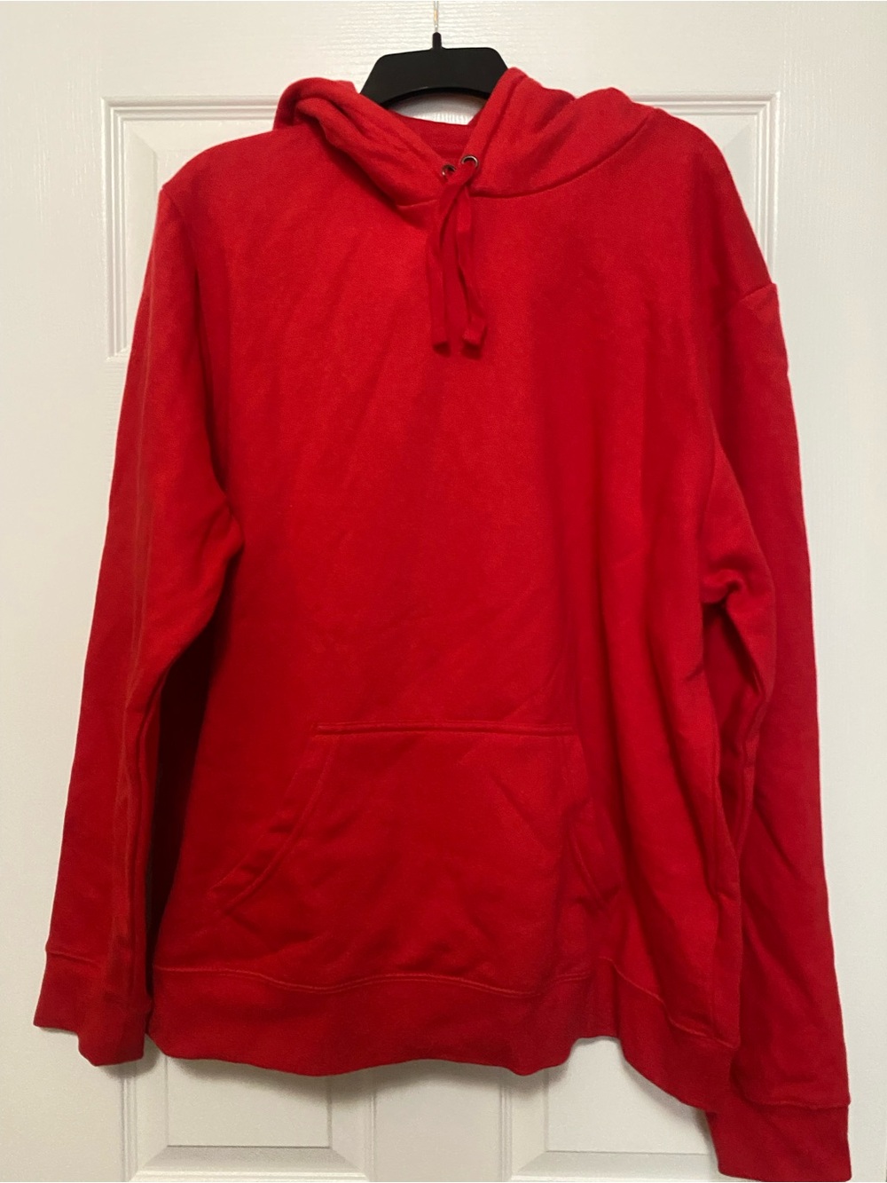 New w/o tags Men's Red Hoodie Sweater - Casual Pullover